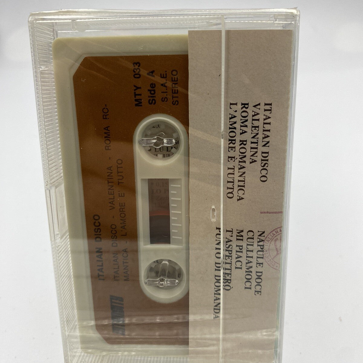 MUSICASSETTA Tape SS Italian Disco - Enzo Parise Italy
