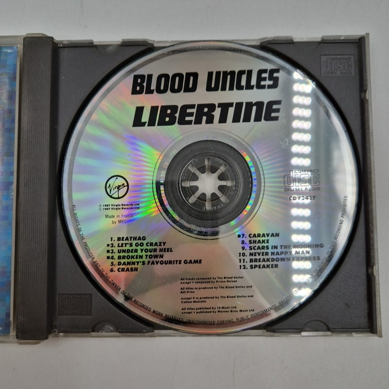 CD Blood Uncles - Libertine CDV2437 Metal Heavy Hard Rock Beathag