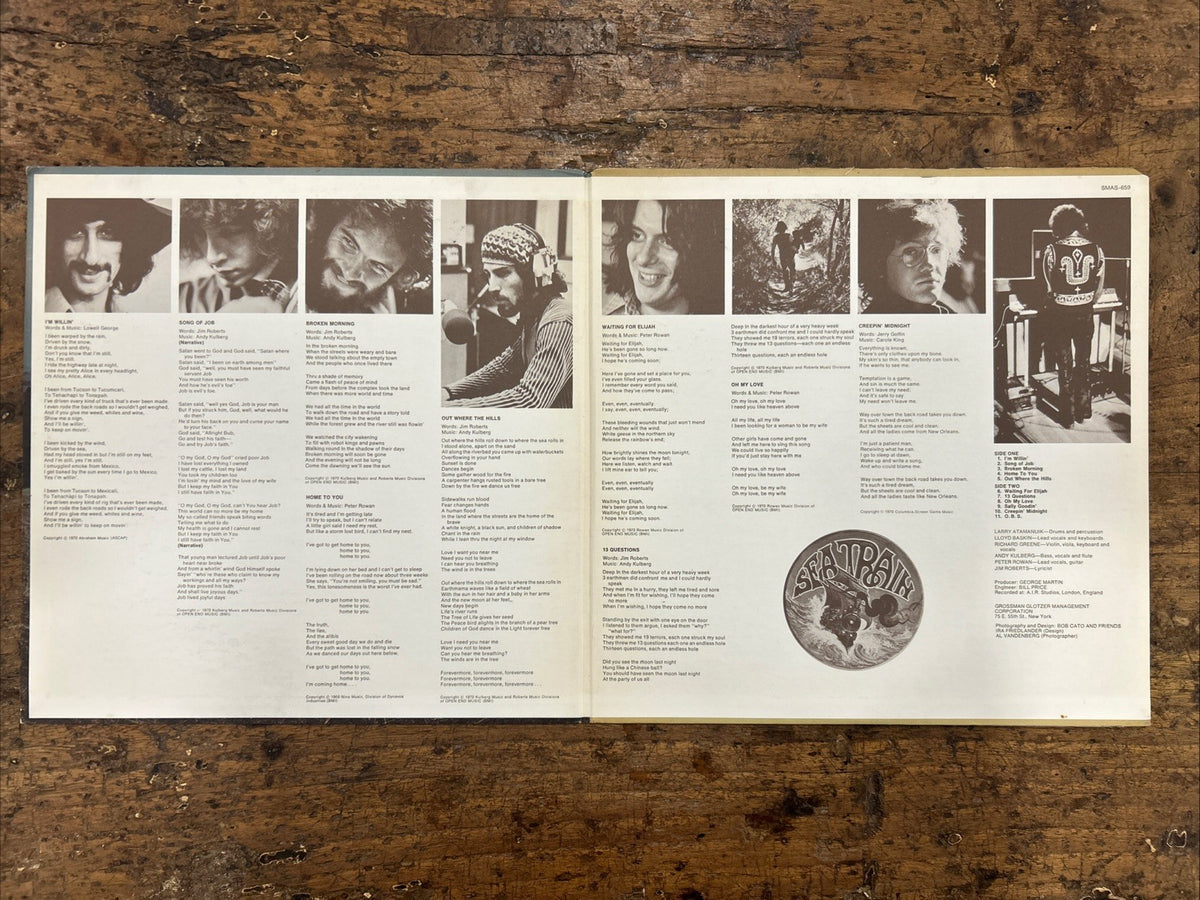 LP Seatrain - SMAS-659 Made In US Capitol 1970 Vinile Rock