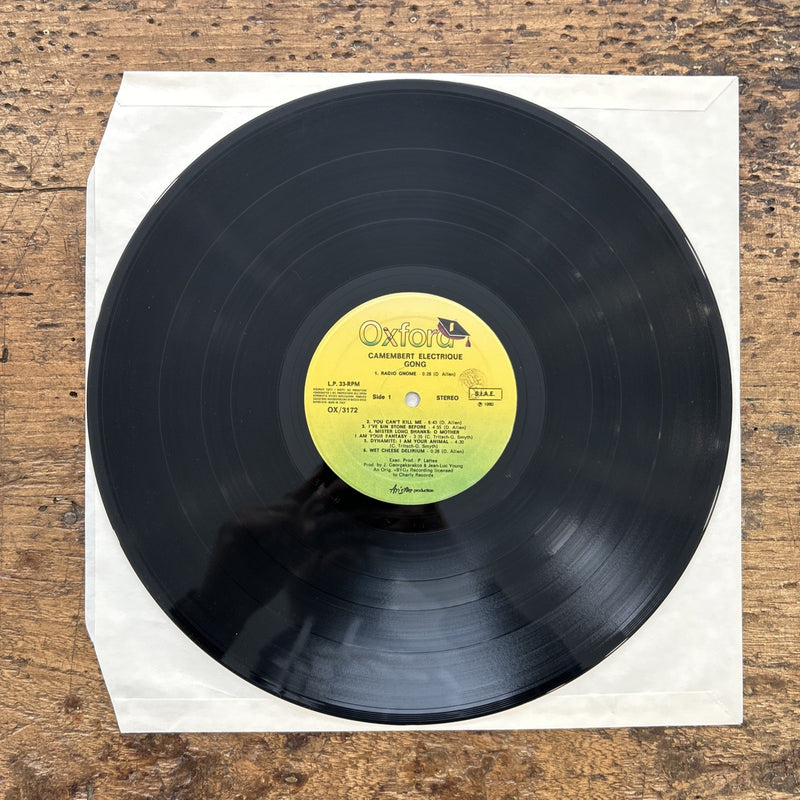 LP Camembert Electrique - Gong OX/3172 VINILE Made In Italy Psychedelic Rock