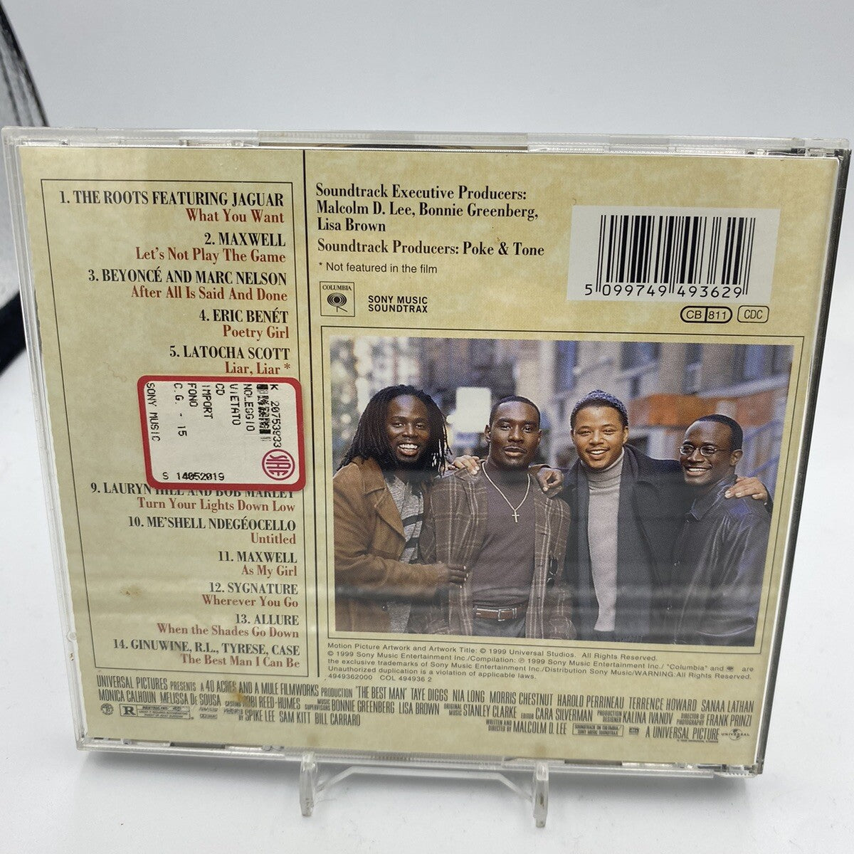 CD The Best Man - Music From The Motion Picture Various Hip Hop Funk