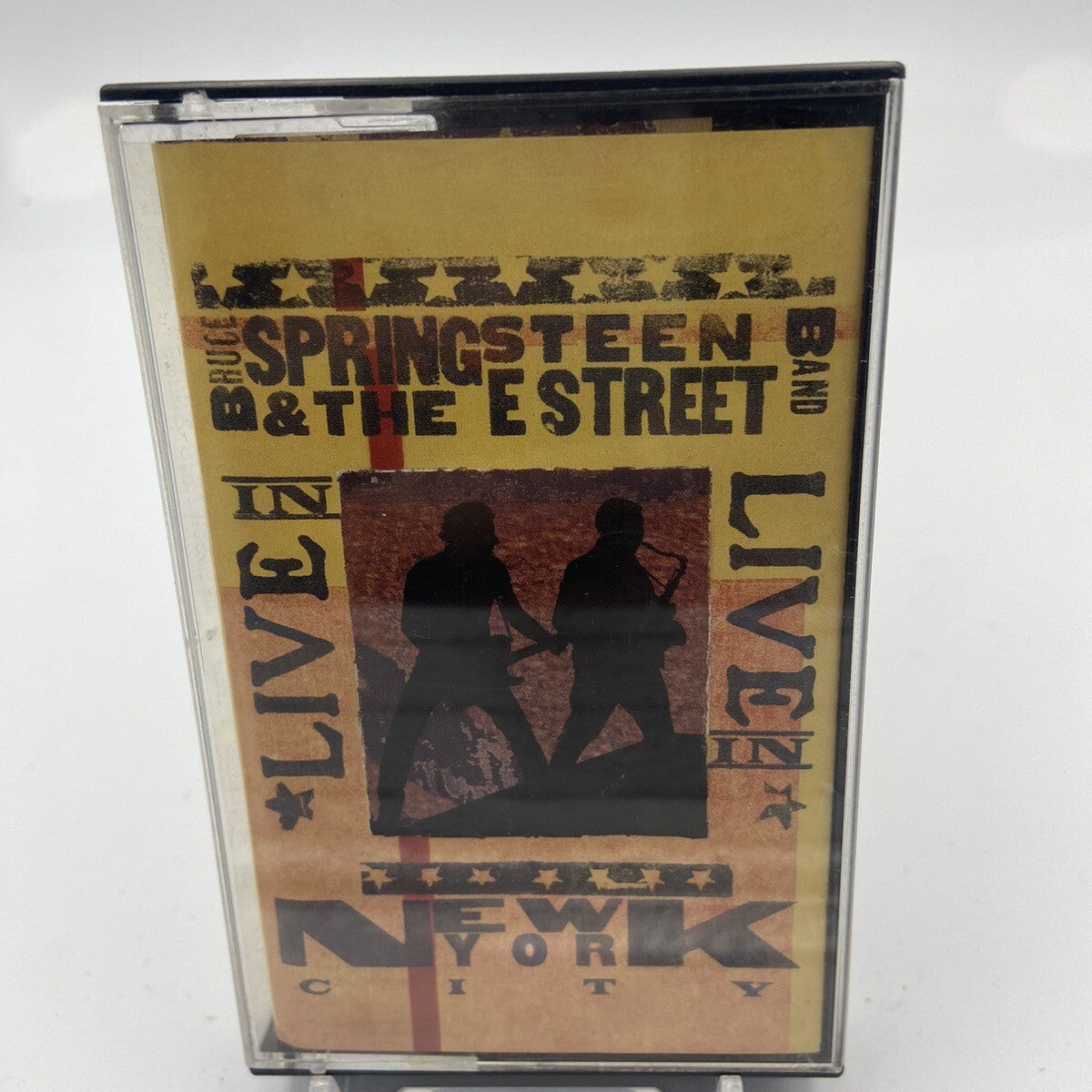 MUSICASSETTA Tape VG BRUCE SPRINGSTEEN & THE E STREET BANDLIVE IN NEW YORK CITY
