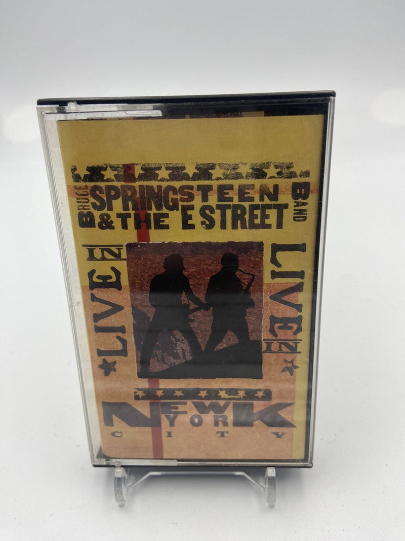 MUSICASSETTA Tape VG BRUCE SPRINGSTEEN & THE E STREET BANDLIVE IN NEW YORK CITY