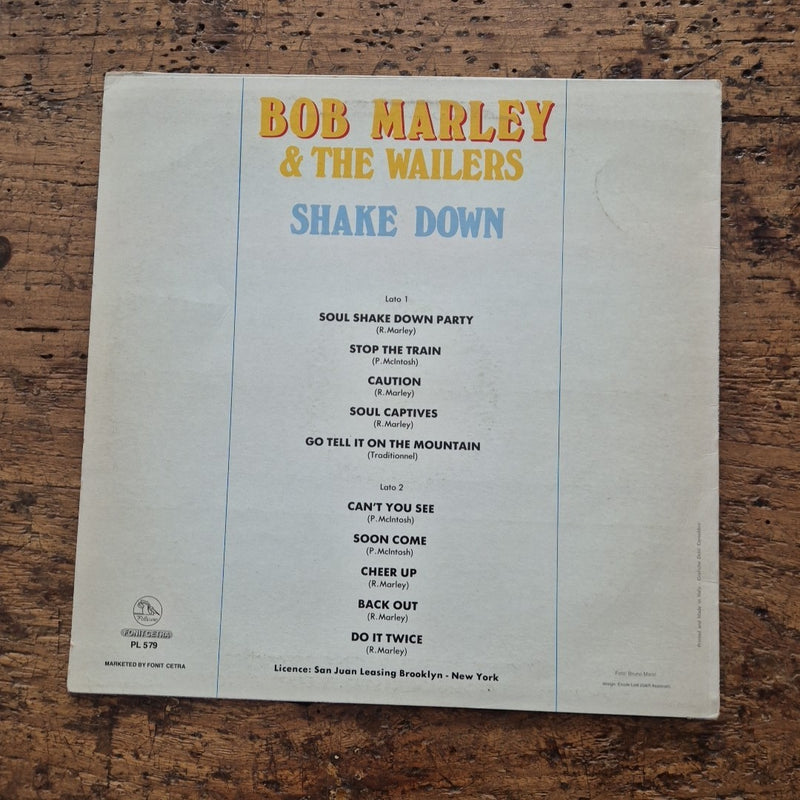 LP Bob Marley The Wailers - Shake Down PL 579 Musica Reggae Vinile 12