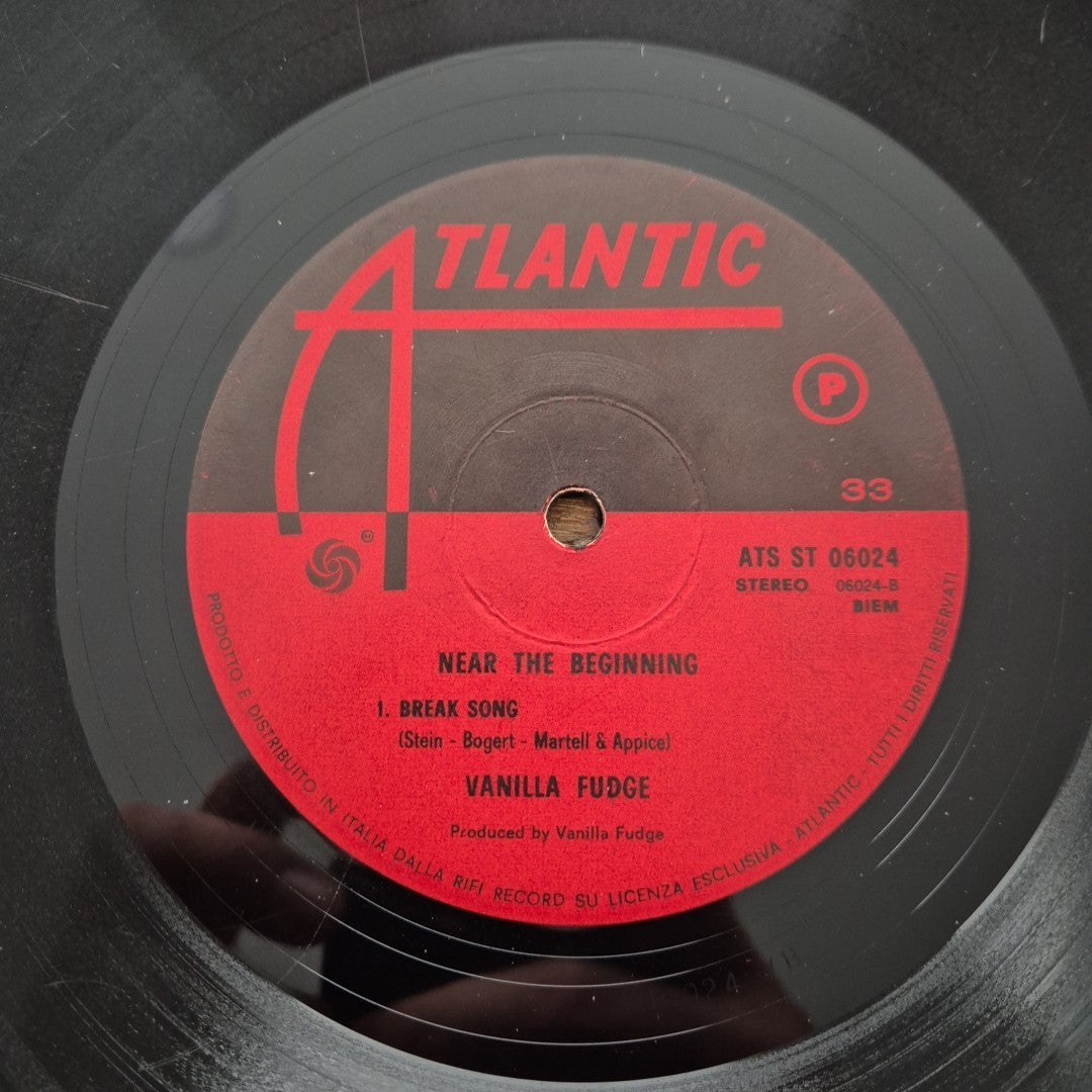 LP The Vanilla Fudge - Near The Beginning ATS ST 06024 Musica Rock Vinile 12
