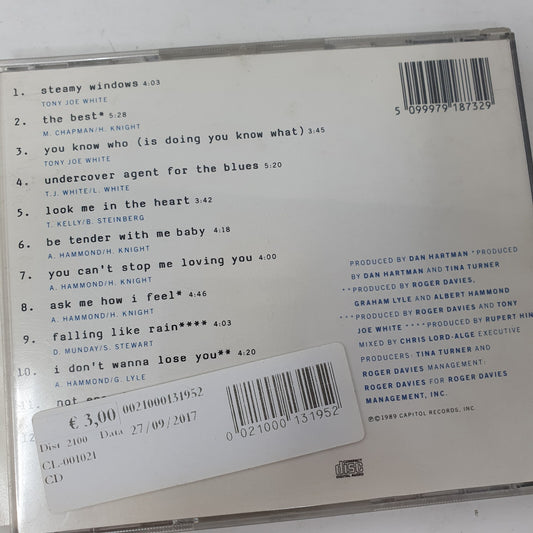 CD Tina Turner – Foreign Affair Capitol Records – CDP 7 918732