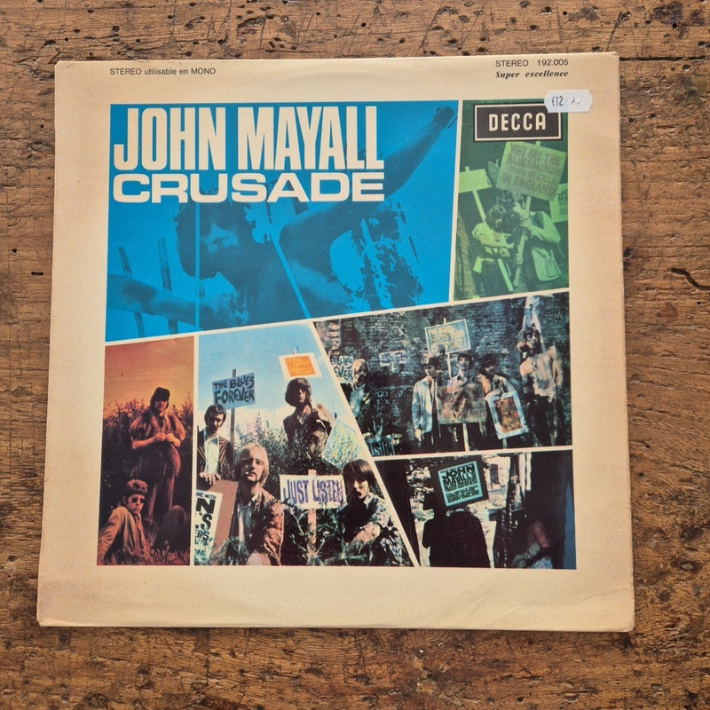 LP John Mayall's Bluesbreakers 192.005 france  Musica Rock Pop Vinile 12