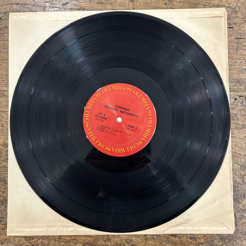 LP The Chicago Transit - Authority PG 8 XSM 139840 Musica Rock Vinile