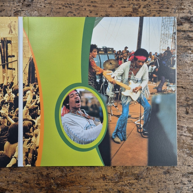 LP The Jimi Hendrix Experience - Live At Woodstock MCA3-11987 Psychedelic Rock