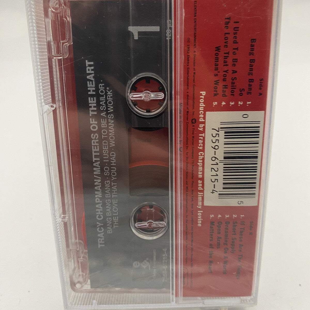 MUSICASSETTA TAPE SS Tracy Chapman – Matters Of The Heart Pop Rock