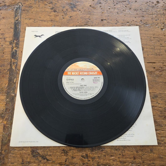 LP Elton John - The Fox 6302 106 1981 Musica Pop Vinile