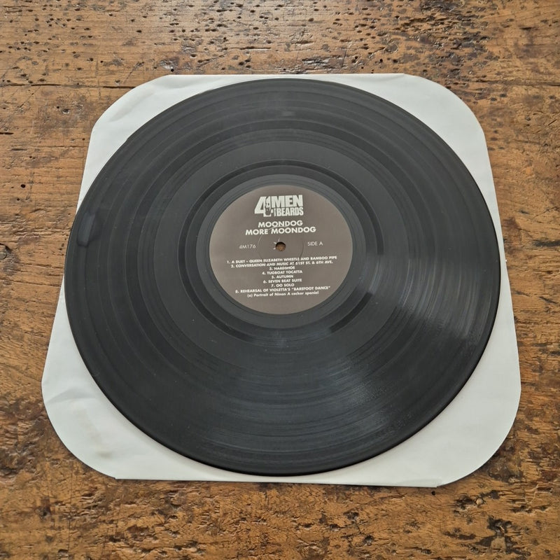 LP Moondog - More Moondog 4M176 Made In USA ristampa Musica Rock Vinile
