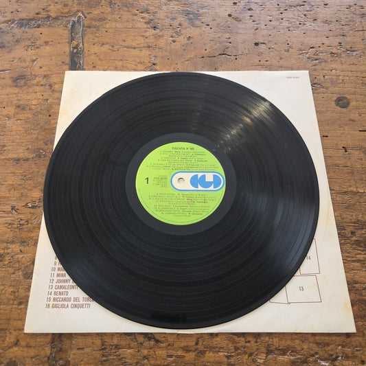 LP Various - 30x60 CGD 20281 1981 Musica Italiana Vinile