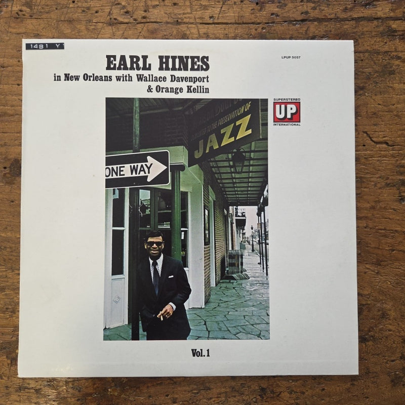 LP Earl Hines - In New Orleans With.. LPUP 5057 1975 Jazz Vinile Made In Italy
