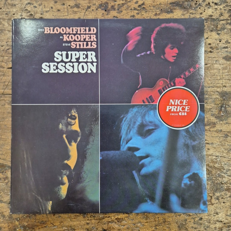LP Super Session Mike Bloomfield Al Kooper Steves Stills CBS 32208