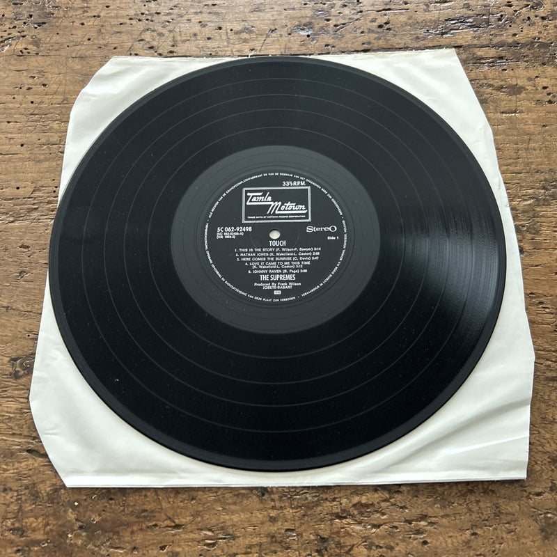 LP The Supremes - Touch 5c 062-92498 Germany Funk Soul Disco Vinile