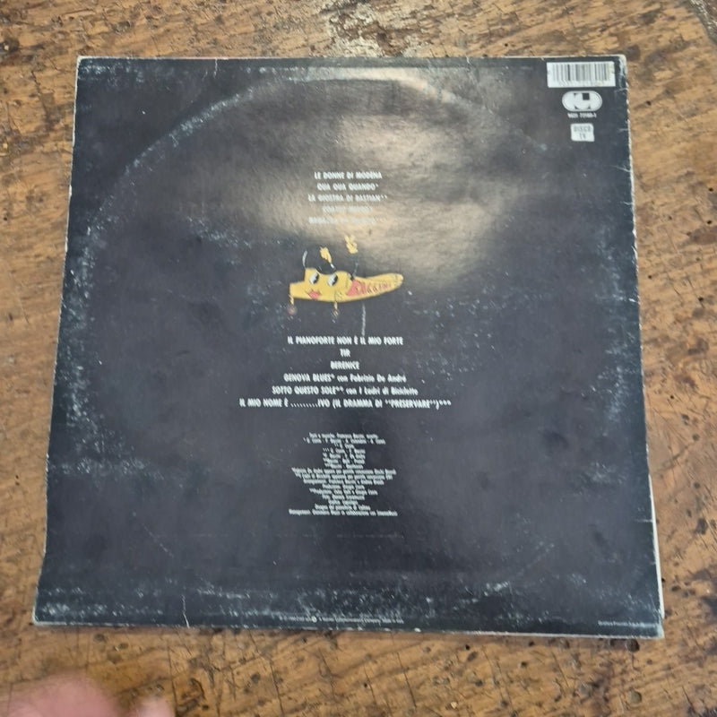LP Francesco Baccini - Il Pianoforte Non È Il Mio Forte 9031 72180-1 Vinile 12
