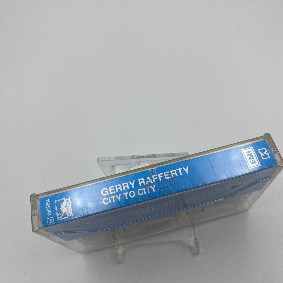 MUSICASSETTA Tape VG Gerry Rafferty ‎– City To City Rock Pop 1978