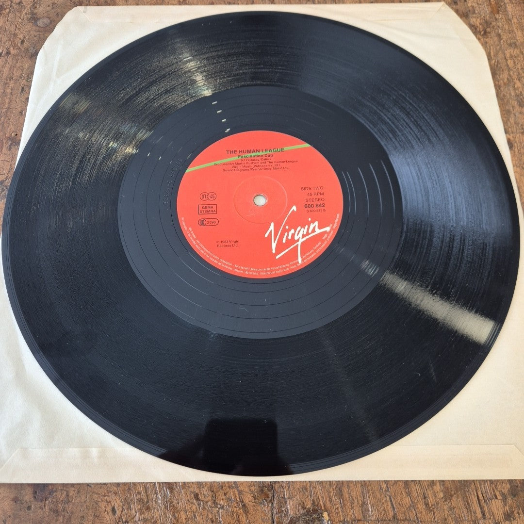 LP The Human League - Fascination Dub 600 842 Rock New Wave Synth-pop Vinile
