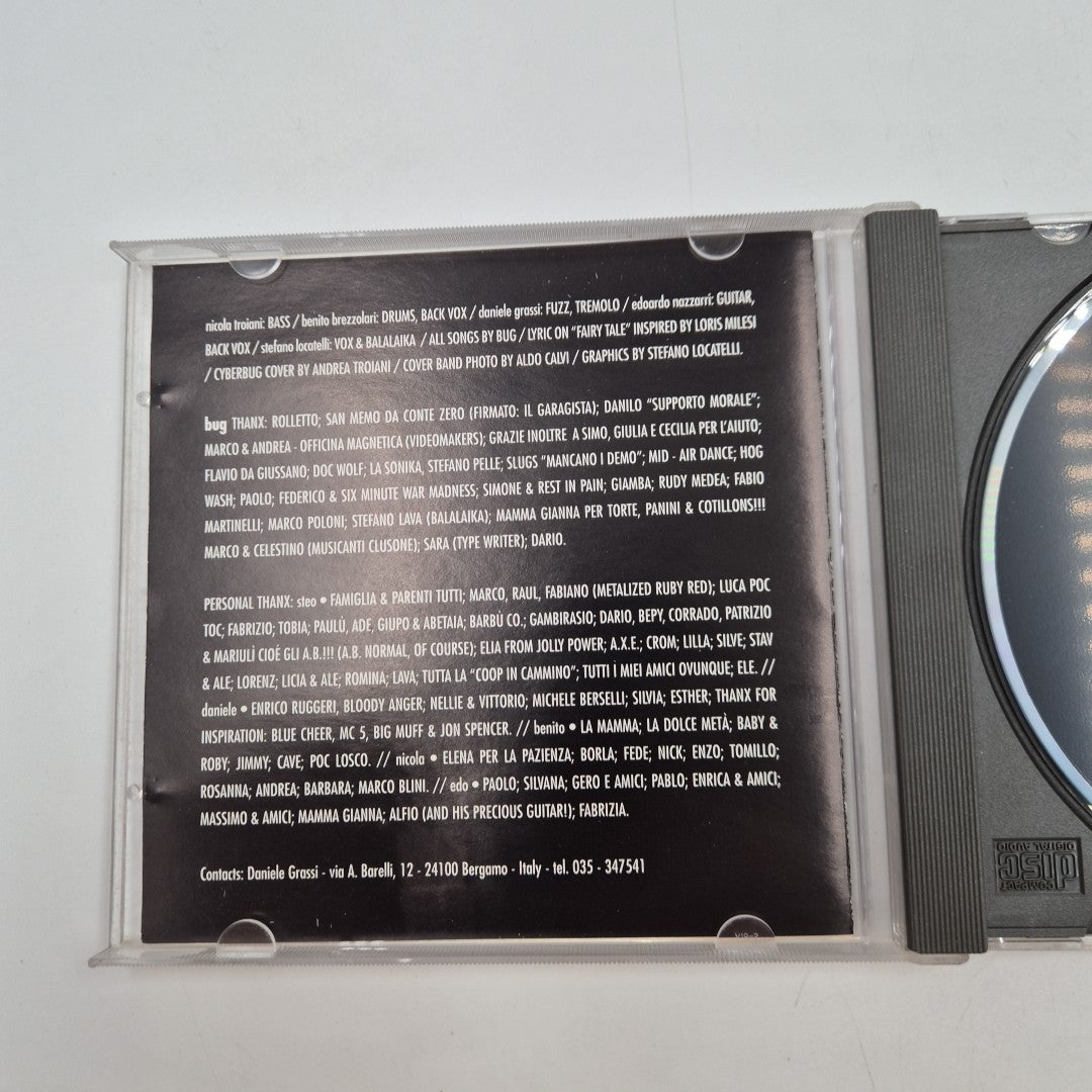 CD rock Bug - Vide OR 501 Alternative Garage Indie Noisecore Stoner 1995 Italy