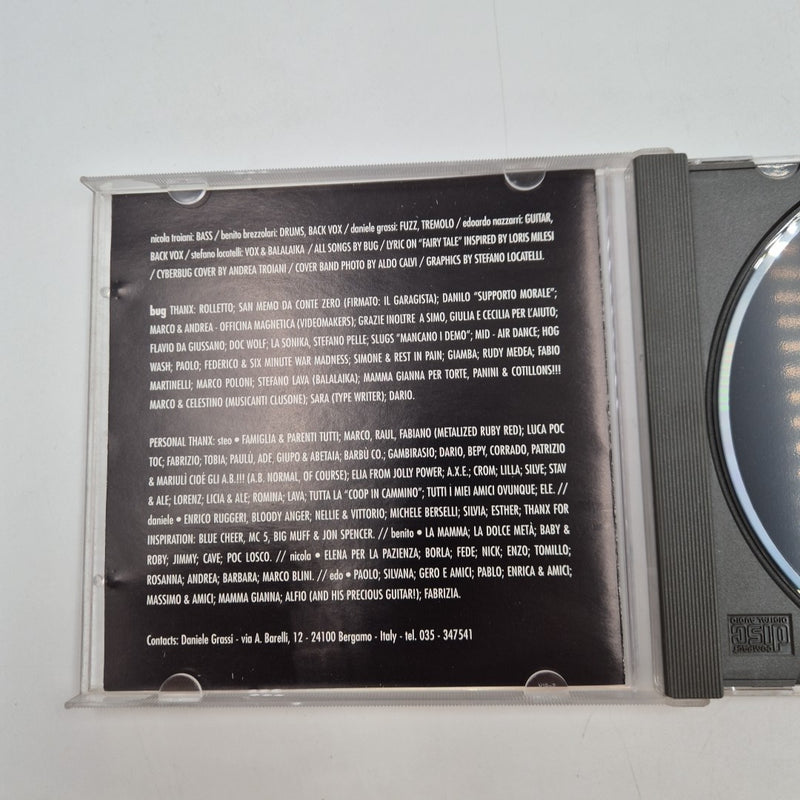 CD rock Bug - Vide OR 501 Alternative Garage Indie Noisecore Stoner 1995 Italy