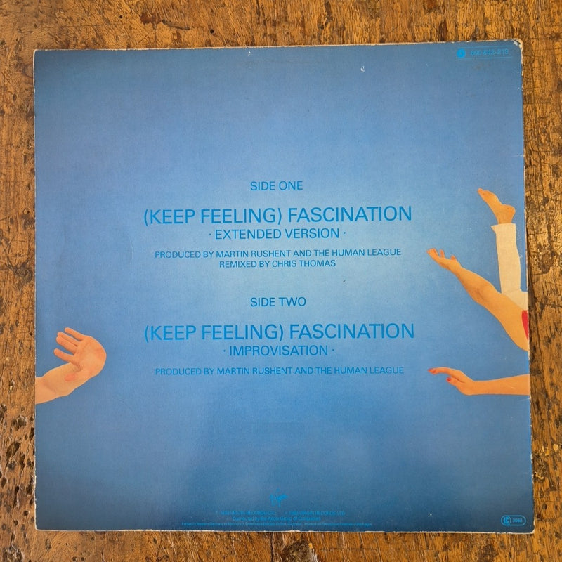 LP The Human League - Fascination Dub 600 842 Rock New Wave Synth-pop Vinile