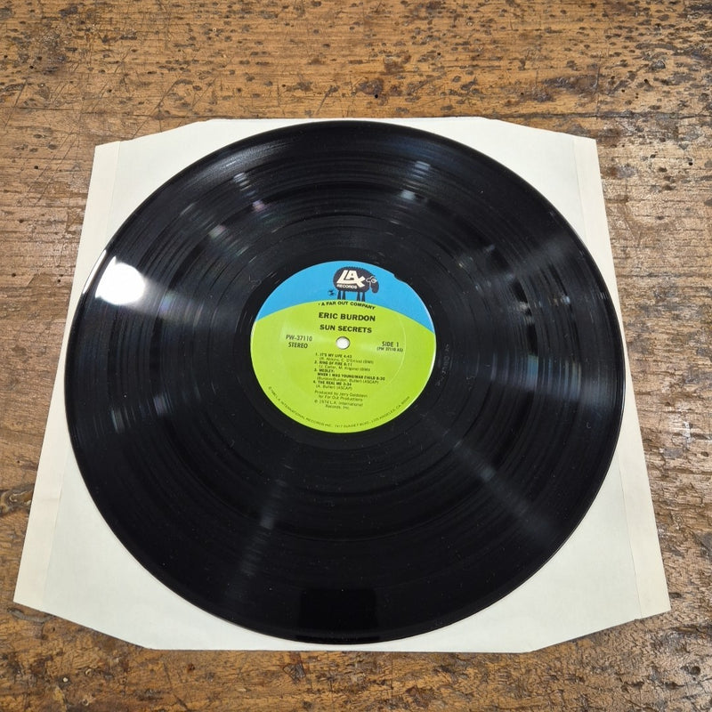 LP The Eric Burdon Band - Sun Secrets Pw-37110 Musica Rock New Wave Vinile