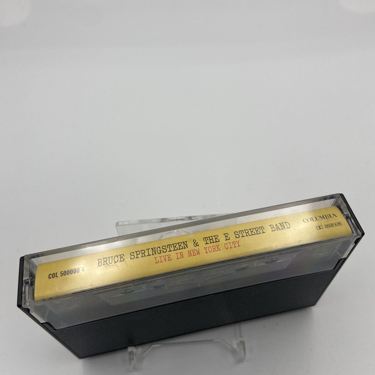 MUSICASSETTA Tape VG BRUCE SPRINGSTEEN & THE E STREET BANDLIVE IN NEW YORK CITY