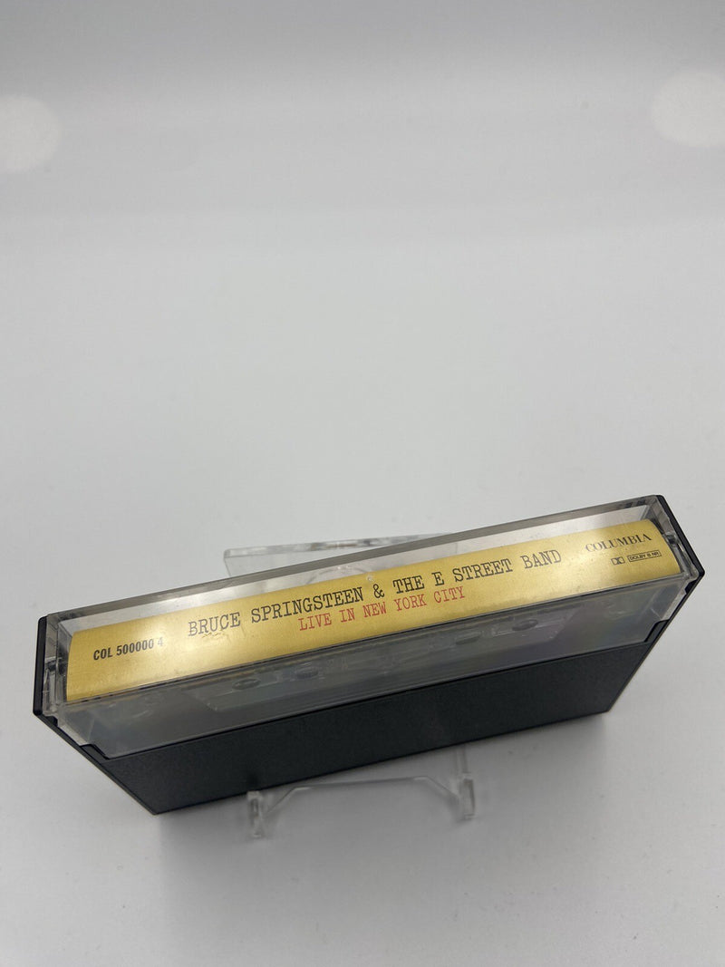 MUSICASSETTA Tape VG BRUCE SPRINGSTEEN & THE E STREET BANDLIVE IN NEW YORK CITY