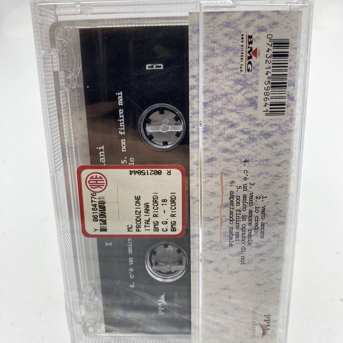 MUSICASSETTA Tape SS I Ragazzi Italiani Amore Vero Italy