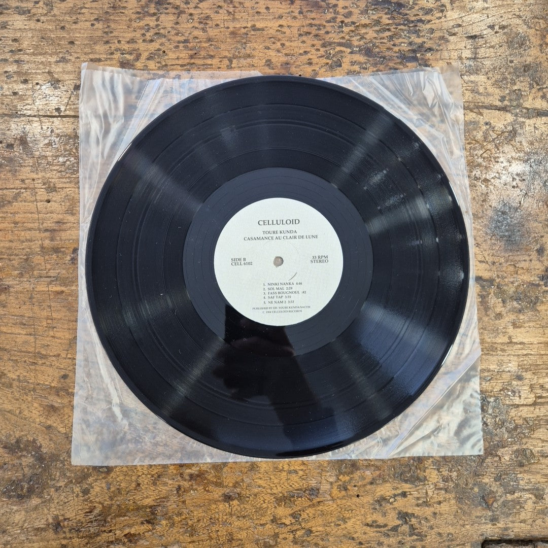 LP Toure Kunda - Casamance Au Clair De Lune CELL 6102 Musica African Vinile 12