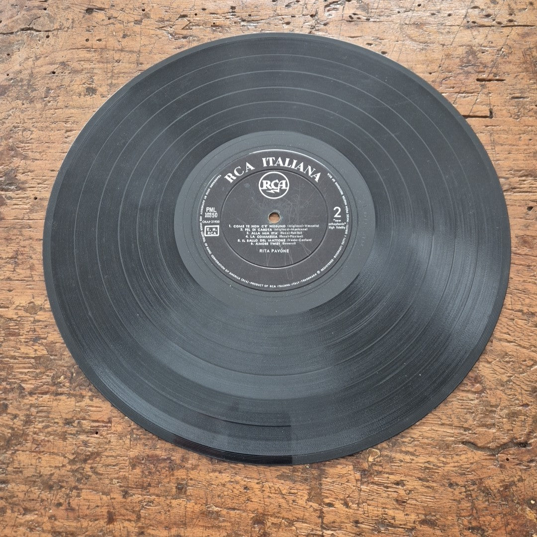 LP Rita Pavone PML 10350 Rca Musica Italiana Vinile
