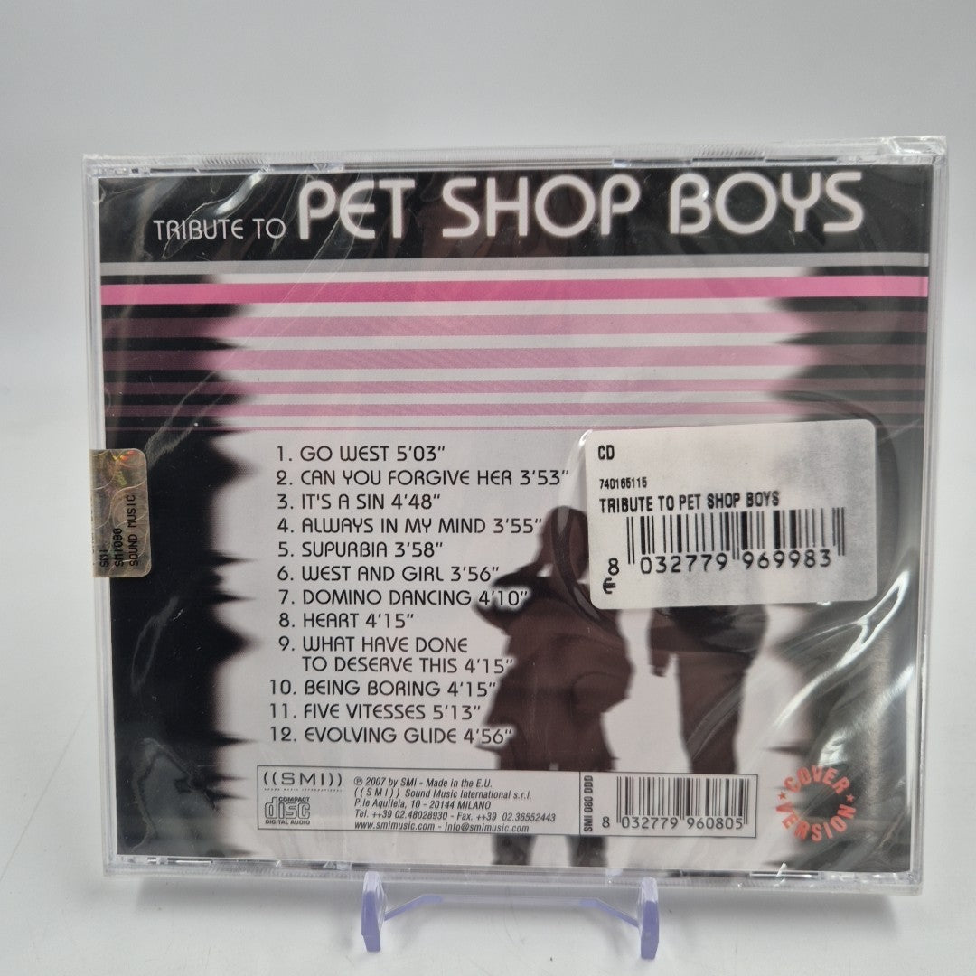 CD Dance PET SHOP BOYS Tribute To SEALED SMI 080 DDD Progressive House Go West
