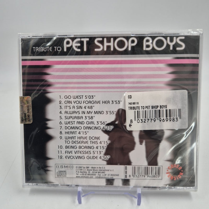 CD Dance PET SHOP BOYS Tribute To SEALED SMI 080 DDD Progressive House Go West
