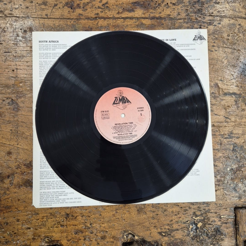 LP Revelation Time ZTM 33.01 Italy 1988 Musica African Vinile 12