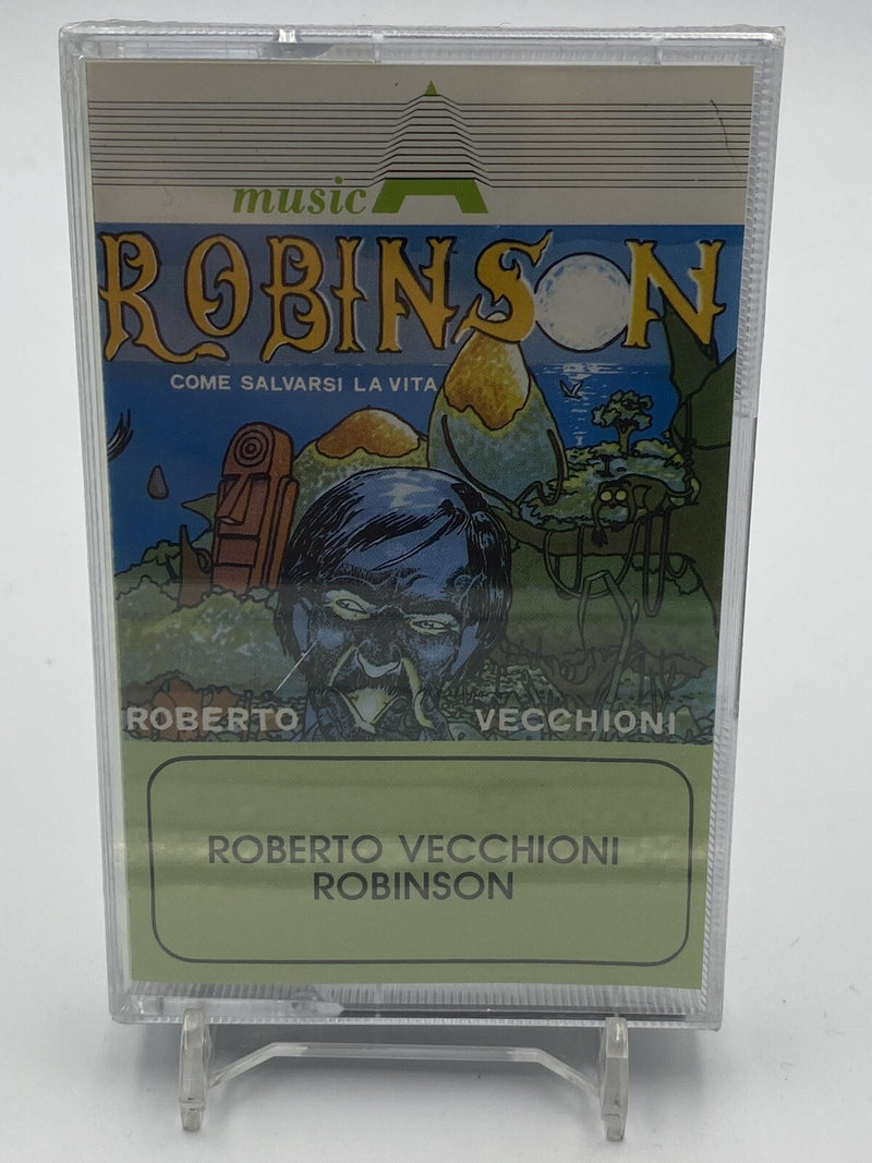MUSICASSETTA Tape SS Roberto Vecchioni – Robinson, Come Salvarsi La Vita Italy