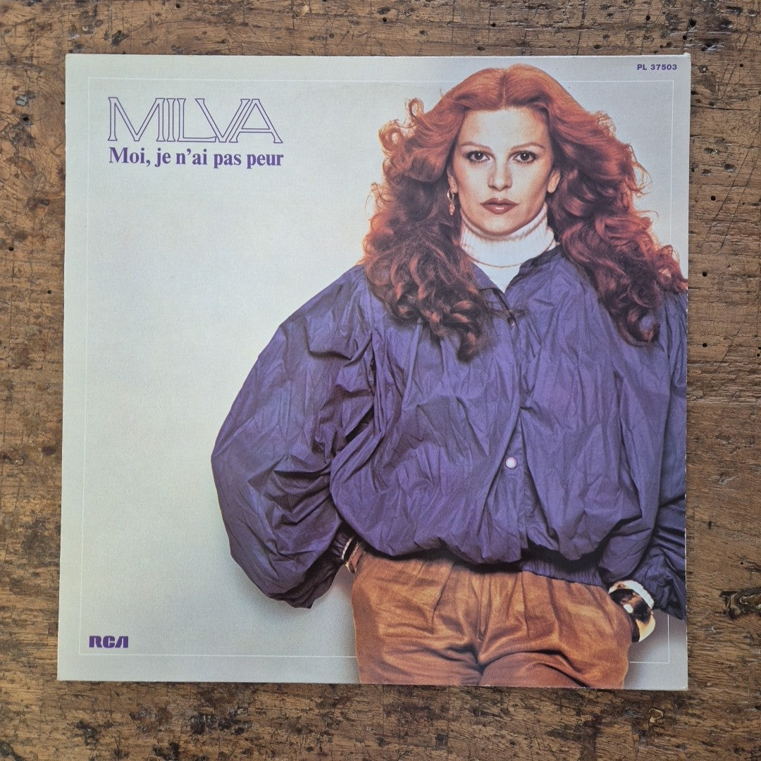 LP Milva - Moi Je N'ai Pas Peur RCA PL 37503 France Musica Italiana Vinile