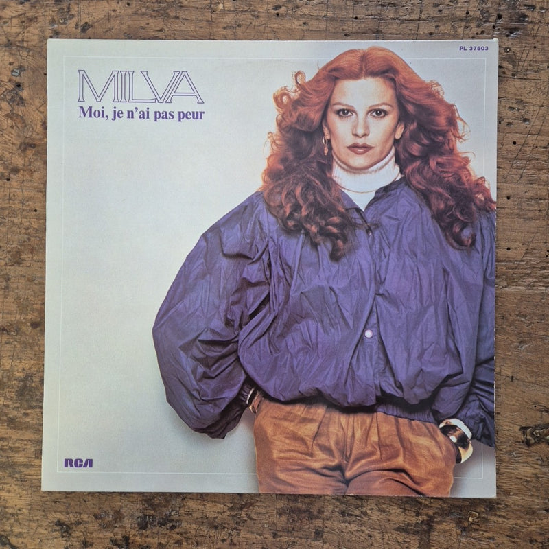 LP Milva - Moi Je N'ai Pas Peur RCA PL 37503 France Musica Italiana Vinile