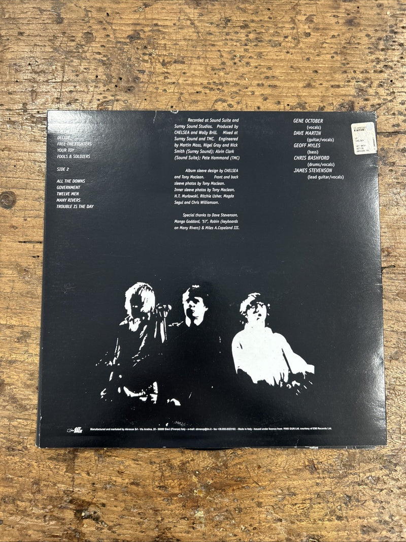 LP Chelsea GET 38 Vinile Musica Rock Made In Italy Punk Rock Get Back