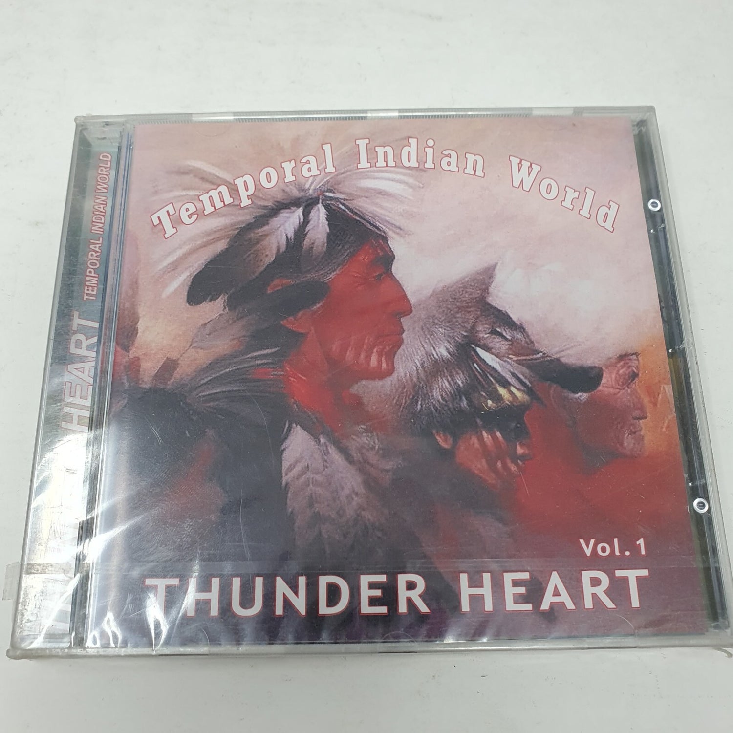 CD Temporal Indian World Thunder Heart Vol.1  Sealed