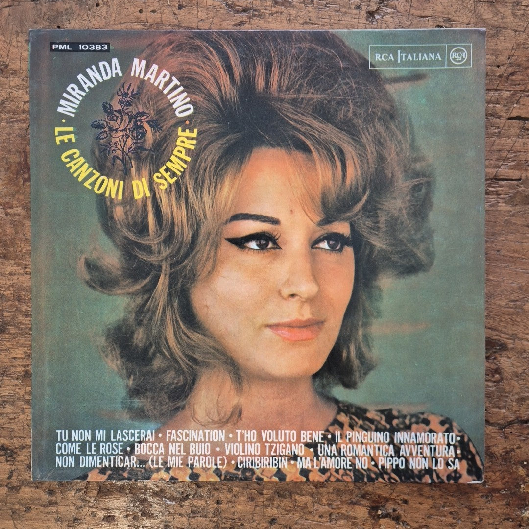 LP Miranda Martino Le Canzoni Di Sempre PSL 10383 Musica Italiana Vinile Italy