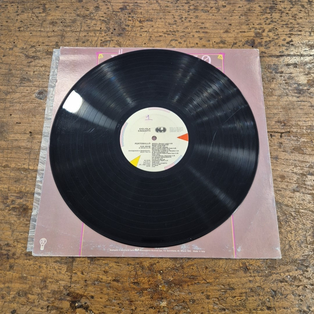 LP Gigliola Cinquetti Il Portoballo CGD 20336 Musica Italiana Vinile 12