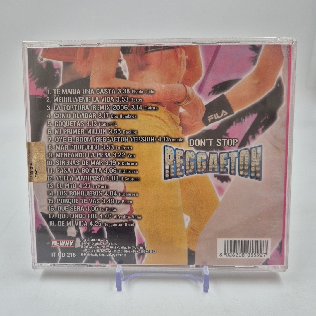 CD Mix Don't Stop Reggaeton IT CD 216 Sigillato Sealed 2006 Te Maria Una Casta