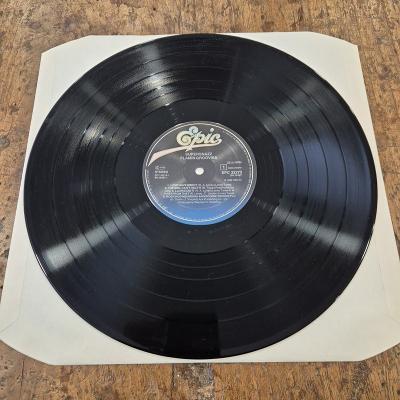 LP The Flammin Groovies - Suoersnazz EPC 32273 Musica Garage Rock Vinile