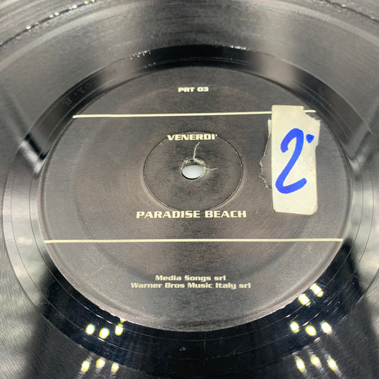 LP MUSICA ELETTRONICA TRANCE Venerdi'* – Paradise Beach PR Italy 1999 PRT 03