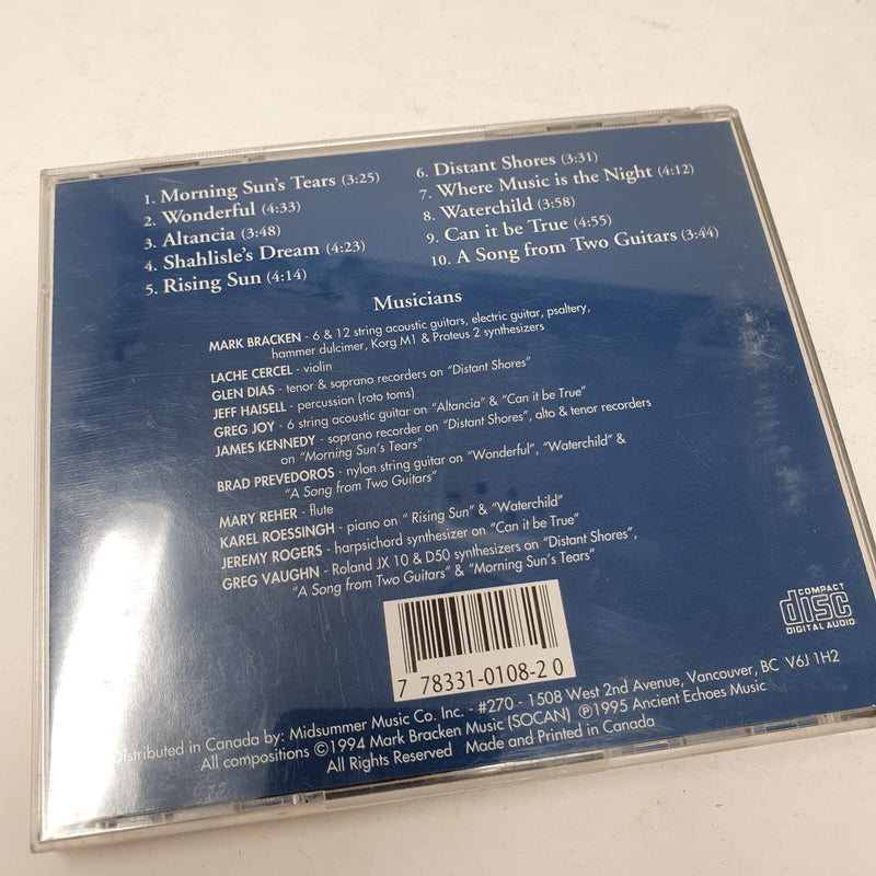 CD Mark Bracken – Distant Shores Ancient Echoes Music – AE108
