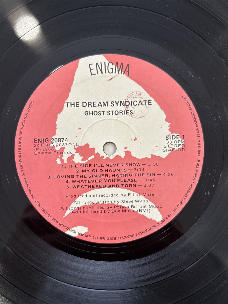 LP The Dream Syndicate - Ghost Stories Enig 20874 Alternative Rock