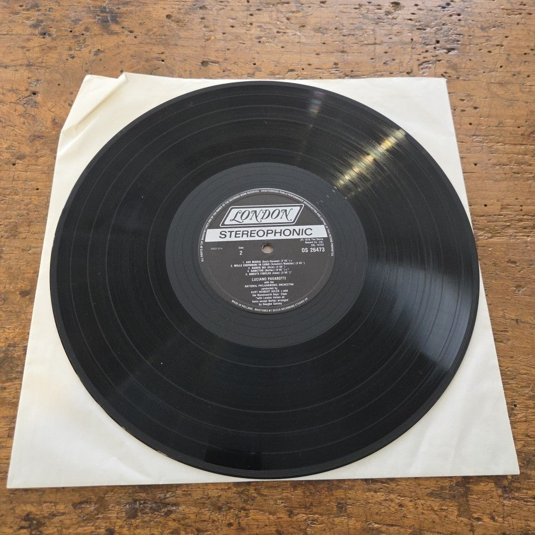 LP Luciano Pavarotti - O Holy Night OS 26473 1976 Musica Italiana Vinile