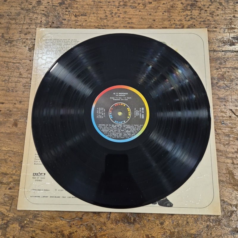 LP Iva Zanicchi - Io Ti Propongo RDZ-ST 14252 Musica Italiana Vinile Pop 12