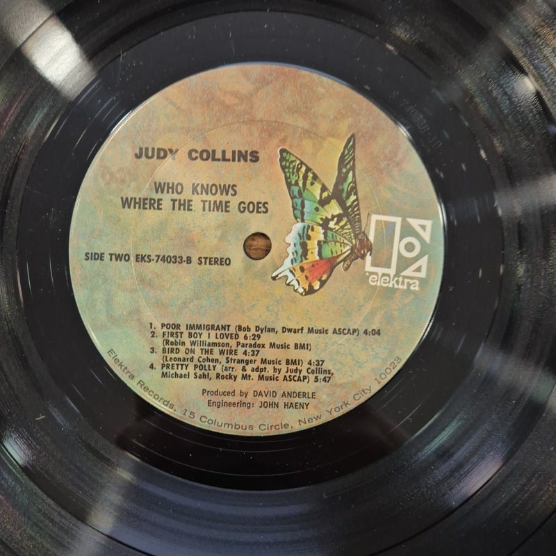 LP Judy Collins - Who Knows Where The Time Goes EKS-74033 Musica Rock Vinile